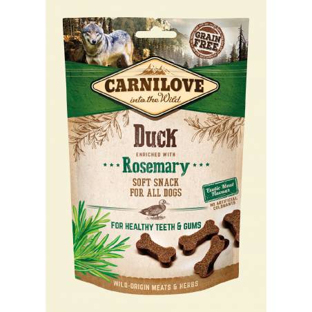 Carnilove Soft Snack Healthy Teeth & Gums Duck & Rosemary 200G