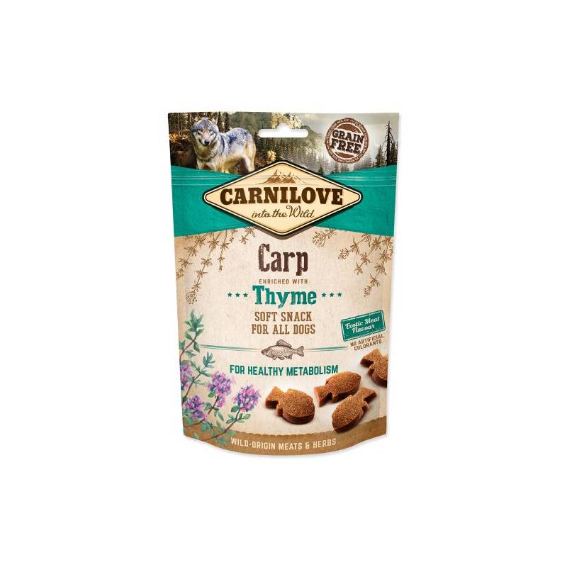 Carnilove Soft Snack Healthy Metabolism Carp & Thyme 200G