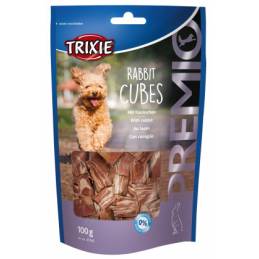 Trixie Snacki Premio Rabbit Cubes, Królik, 100G [Tx-31545]