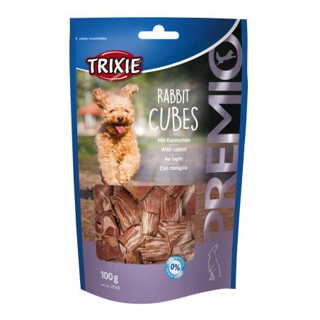 Trixie Snacki Premio Rabbit Cubes, Królik, 100G [Tx-31545]