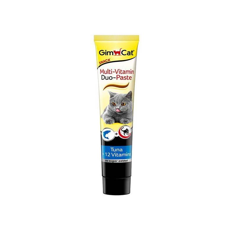 Gimcat Multivitamin Duo-Paste Tuna + 12 Vitamins 50G