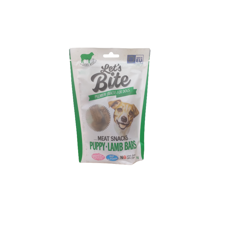 Brit Let's Bite Meat Snacks Puppy Lamb Bars 80G