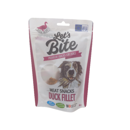 Brit Let's Bite Meat Snacks Duck Fillet 80G