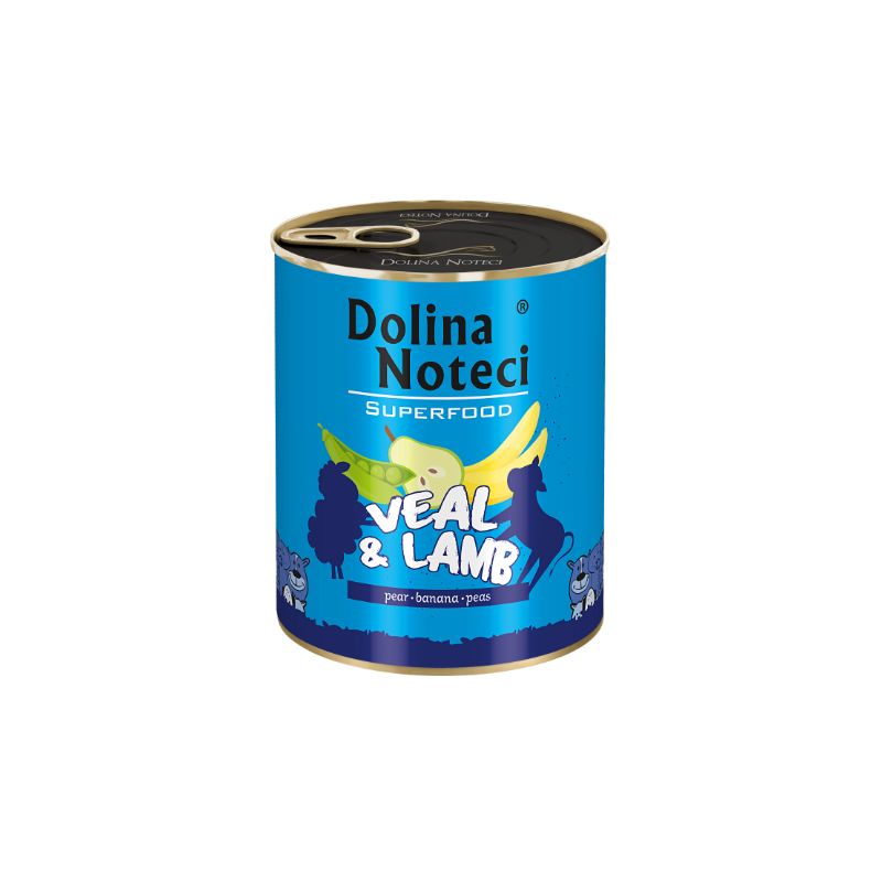 Dolina Noteci Superfood Cielęcina I Jagnięcina 800G