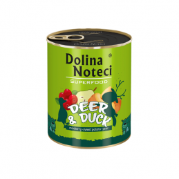 Dolina Noteci Superfood Jeleń I Kaczka 800G