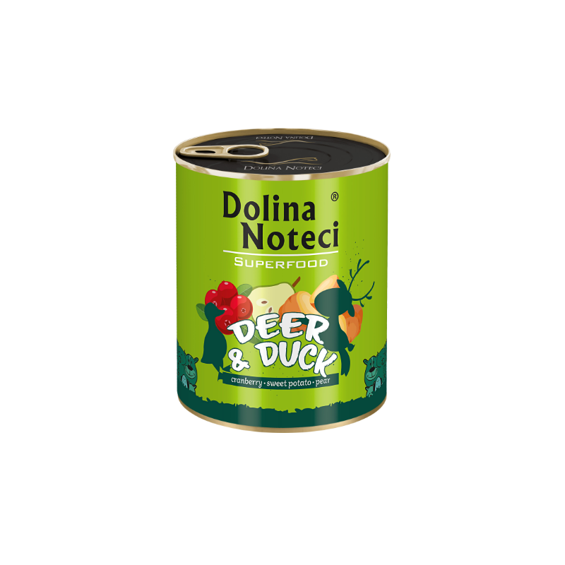 Dolina Noteci Superfood Jeleń I Kaczka 800G