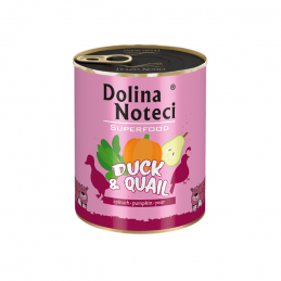 Dolina Noteci Superfood Kaczka Z Przepiórką 800G