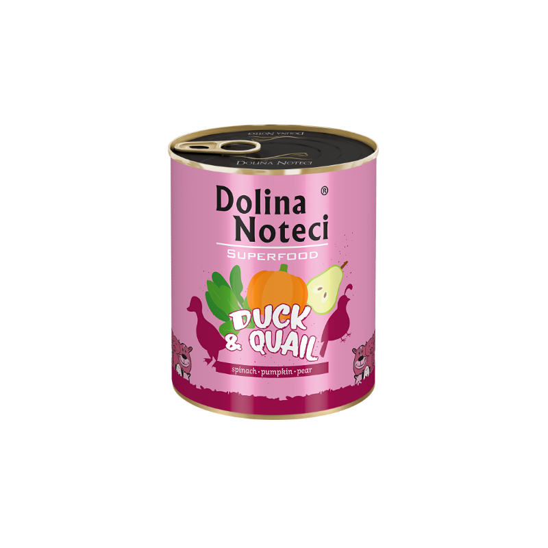 Dolina Noteci Superfood Kaczka Z Przepiórką 800G