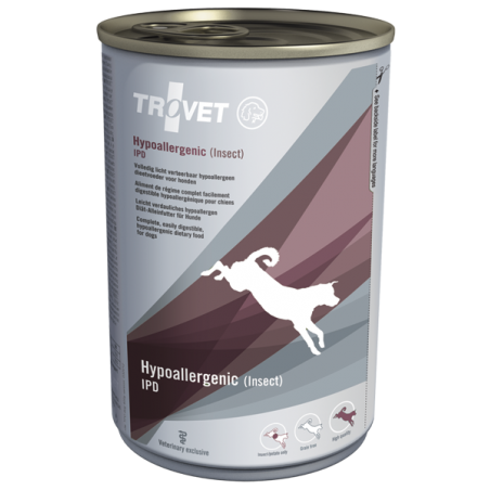 Trovet Ipd Hypoallergenic Insect Puszka 400G Pies