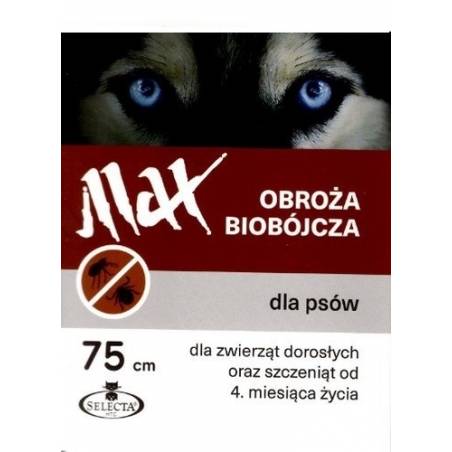 Selecta Obroża Biobójcza Max 75 Cm Brązowa