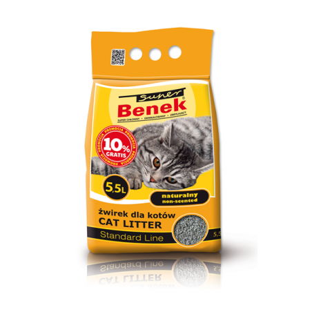 Super Benek Naturalny 5L +10% Gratis