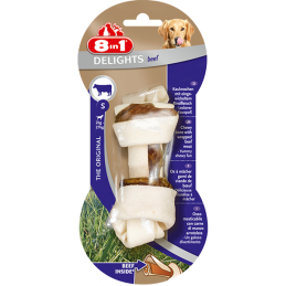 8In1 Przysmak Delights Beef Bones S [T108764] 1 Szt.