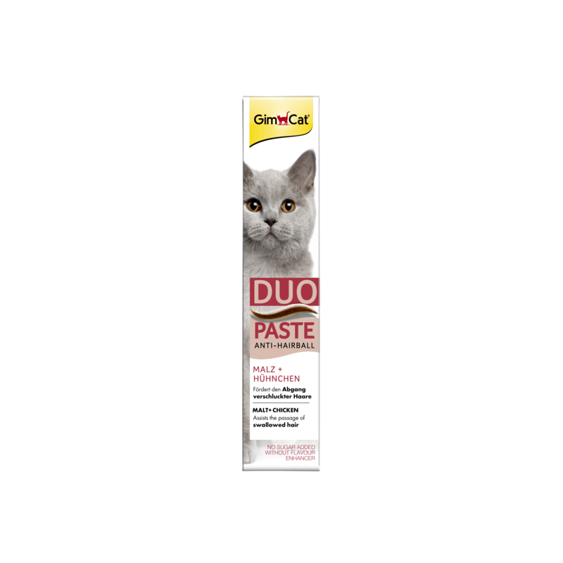 Gimcat Antihairball Duo-Paste Chicken + Malt 50G