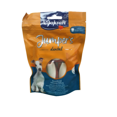 Vitakraft Jumpers Dental Twisted S Przysmak Z Kurczakiem Dla Psa 150G