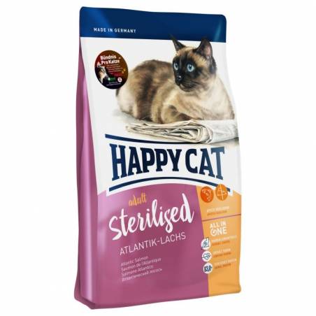 Happy Cat Supreme Sterilised Łosoś Atlantycki 300G