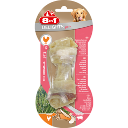 8In1 Przysmak Delights Pork Bone S [T122166] 1 Szt.