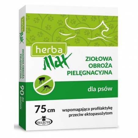 Selecta Obroża Herba Max 75 Dla Psów