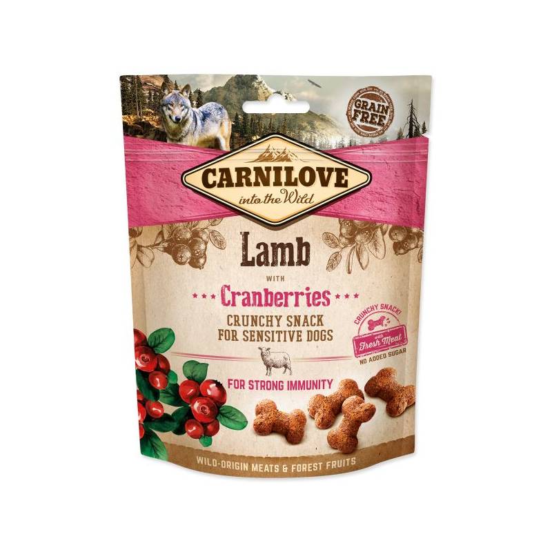 Carnilove Crunchy Snack Lamb With Cranberries With Fresh Meat 200G