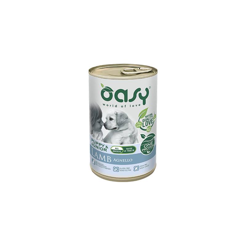 Oasy One Protein Puppy & Junior - Jagnięcina 400 G