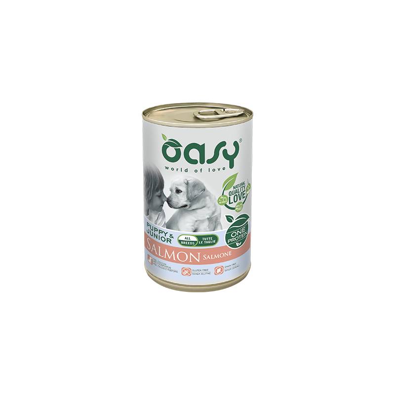 Oasy One Protein Puppy & Junior - Łosoś 400 G