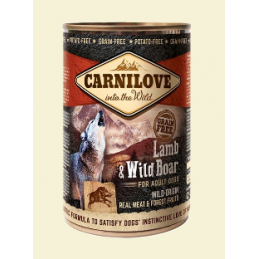 Carnilove Wild Meat Lamb&Wild Boar 400G