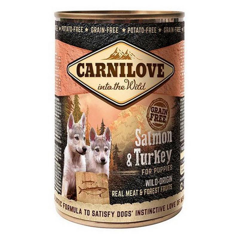 Carnilove Wild Meat Salmon&Turkey Puppies 400G