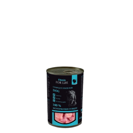 Fitmin Ffl Dog Konserwa Turkey 400G