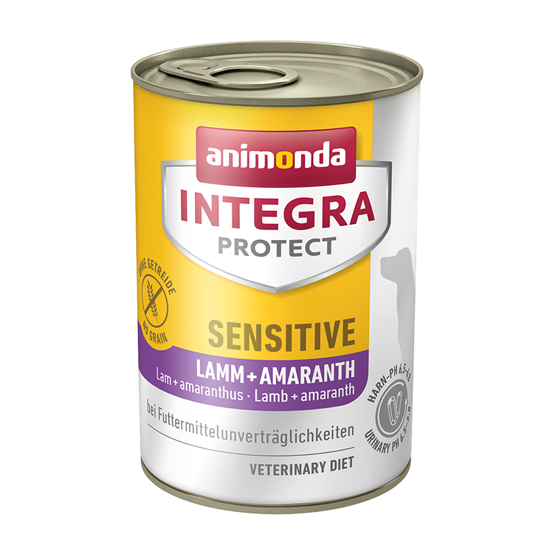 Animonda Integra Protect Sensitive Puszki Jagnięcina I Amarantus 400 G