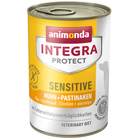 Animonda Integra Protect Sensitive Puszki Kurczak I Pasternak 400 G