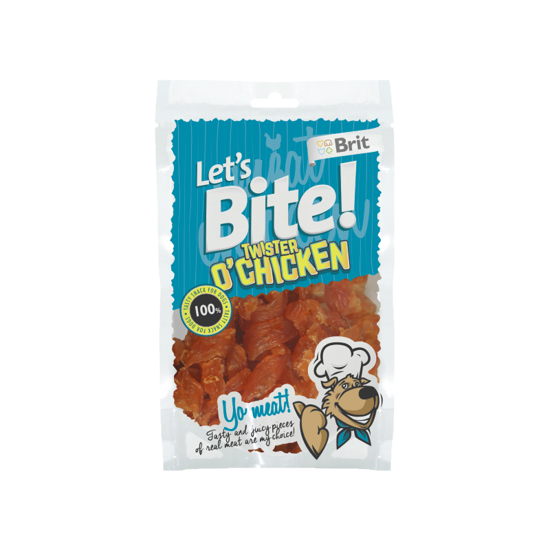 Brit Let's Bite Twister O'chicken 80 G