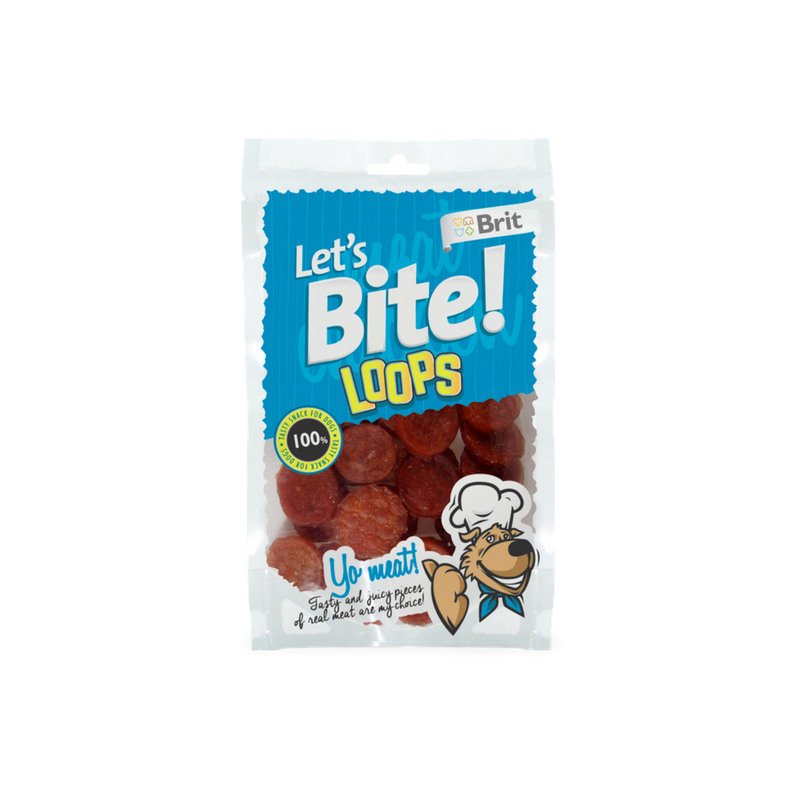 Brit Let's Bite Loops 80 G