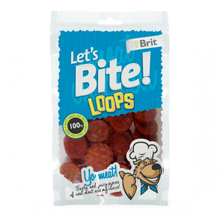 Brit Let's Bite Loops 80 G