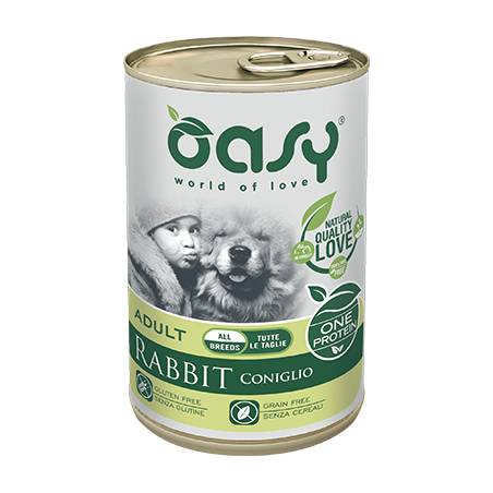 Oasy One Protein Adult - Królik 400 G