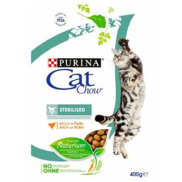 Purina Cat Chow Special Care Sterilized Bogata W Kurczaka 400G