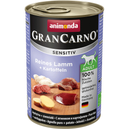 Animonda Grancarno Sensitive Adult Puszki Czysta Jagnięcina Z Ziemniakami 400G