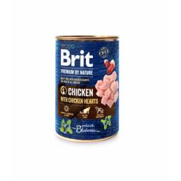 Brit Premium By Nature Puszka Kurczak Z Sercami 800G