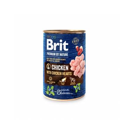 Brit Premium By Nature Puszka Kurczak Z Sercami 800G