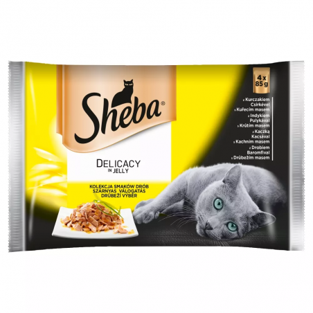 Sheba Drob. Dania Bogof 4X85G 1+1 Gratis [389605]