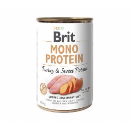 Brit Mono Protein Turkey & Sweet Potato Puszka Dla Psa Z Indykiem I Ziemniakiem 400G