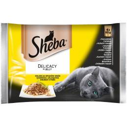 Sheba Delicacy In Jelly Drobiowe Smaki 4X85G [283348]