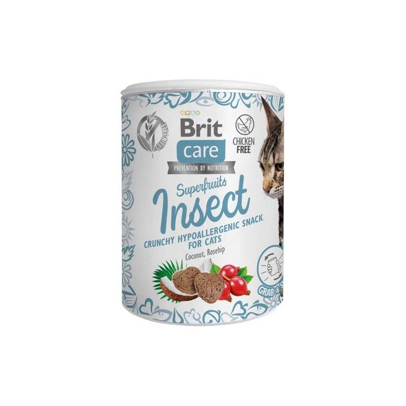 Brit Care Cat Snack Superfruits Insect 100G