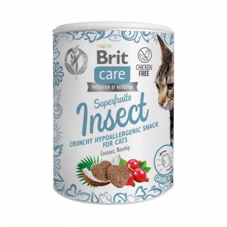 Brit Care Cat Snack Superfruits Insect 100G