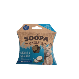 Soopa Healthy Bites Coconut & Chia Seed (Kokos I Nasiona Chia) 50G