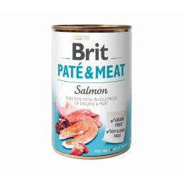 Brit Pate & Meat Salmon Puszka Dla Psa Z Łososiem 400G