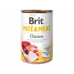 Brit Pate & Meat Chicken Puszka Dla Z Kurczakiem 400G