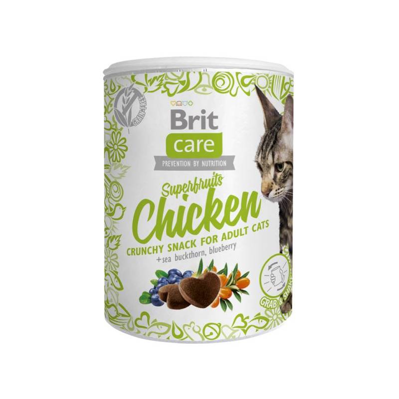 Brit Care Cat Snack Superfruits Chicken 100G