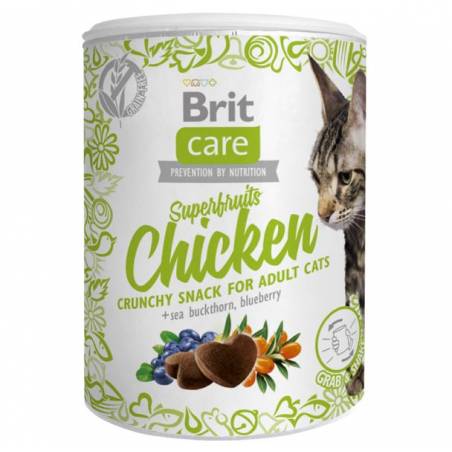 Brit Care Cat Snack Superfruits Chicken 100G