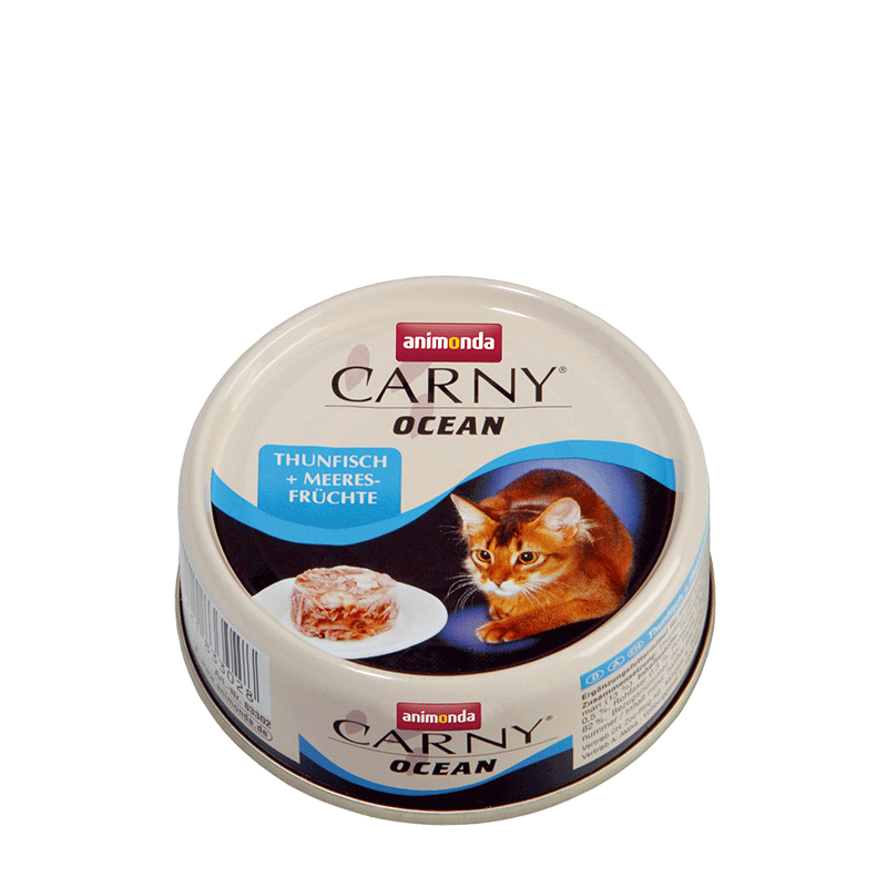 Animonda Carny Ocean Puszka Z Białym Tuńczykiem I Owocami Morzami 80G