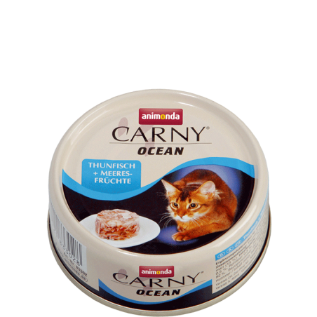 Animonda Carny Ocean Puszka Z Białym Tuńczykiem I Owocami Morzami 80G