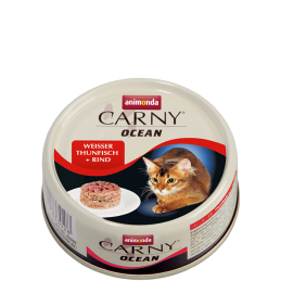 Animonda Carny Ocean Puszka Z Białym Tuńczykiem I Wołowiną 80G